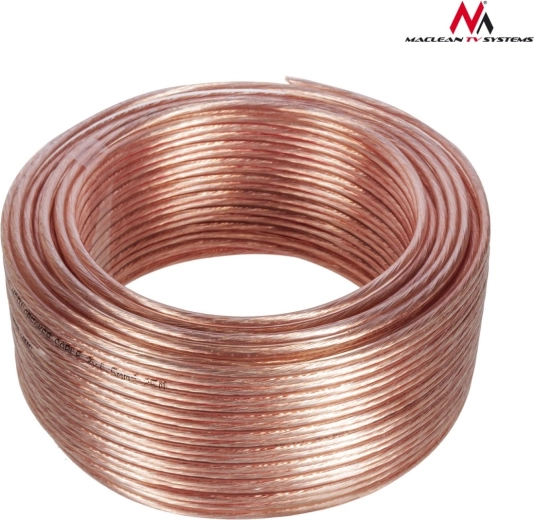 Højttalerkabel Maclean 100 m 2×1,5 mm² MCTV-512