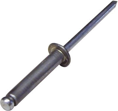 Blindnitte 3,0 × 8 mm aluminium/stål (100 stk)