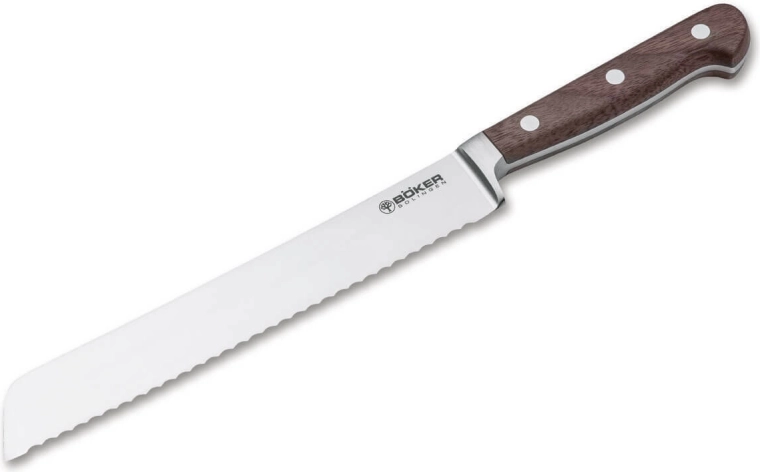 Böker Heritage brødkniv 20,5 cm med valnøddetræskaft