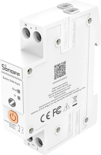 Montering på DIN-skinne og Zigbee 3.0