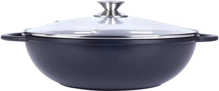 Glaslåg med dampventil