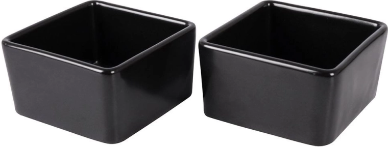 Moderne sort design med blank overflade