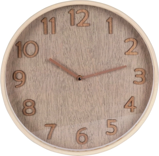 Vægur beige 38 cm