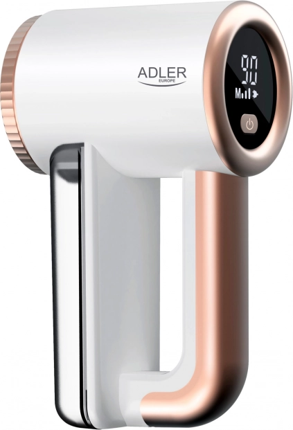 Adler fnugfjerner til tekstiler med LCD, USB, 2000 mAh, 5 W