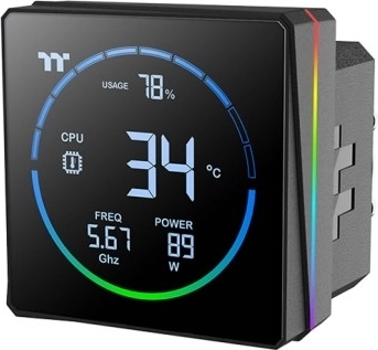 Segmenteret LCD-display på pumpen