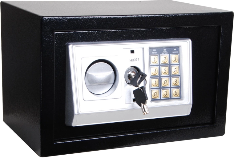 Dobbelt sikring: tastatur og nøgle