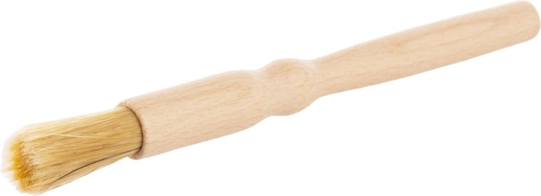 Rund bagepensel af bøgetræ 18,5 cm