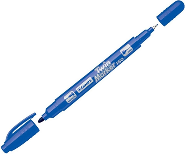 Permanent marker LUXOR 3012, blå