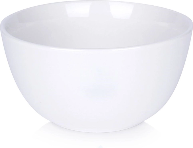 Hvid porcelænsskål 16 cm 950 ml