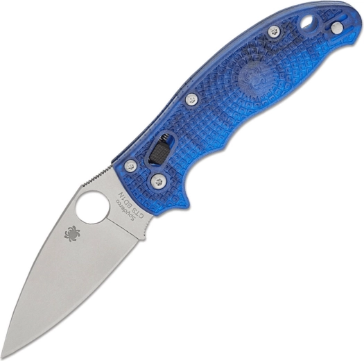 Spyderco Manix 2 Lightweight foldekniv transparent blå