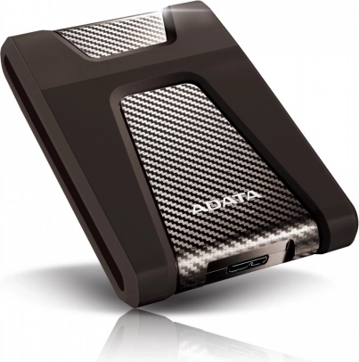 Ekstern harddisk ADATA DashDrive Durable HD650 1 TB 2,5" USB 3.0 – sort