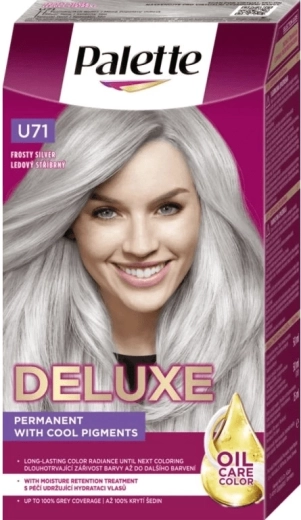 Palette Deluxe U71 is-sølv – permanent hårfarve 50 ml