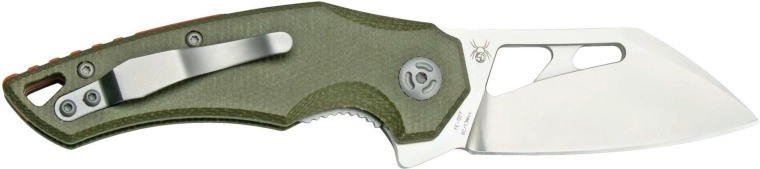 Micarta-håndtag og lommeklips