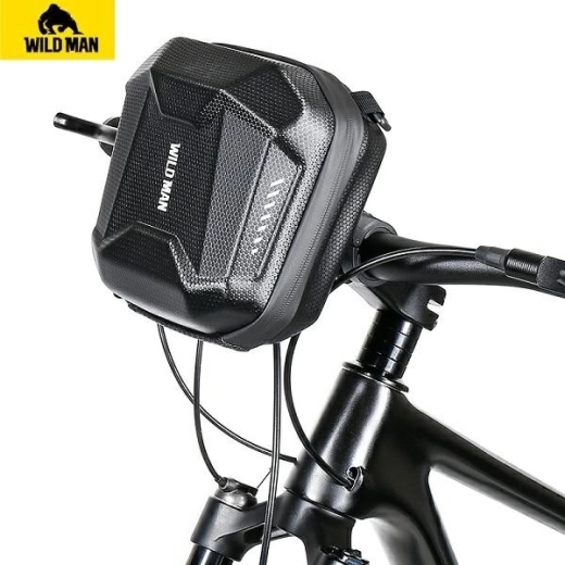 Wildman E18 fronttaske til cykel 3 l sort