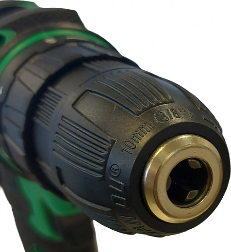 Hurtigspændende borepatron og momentindstilling