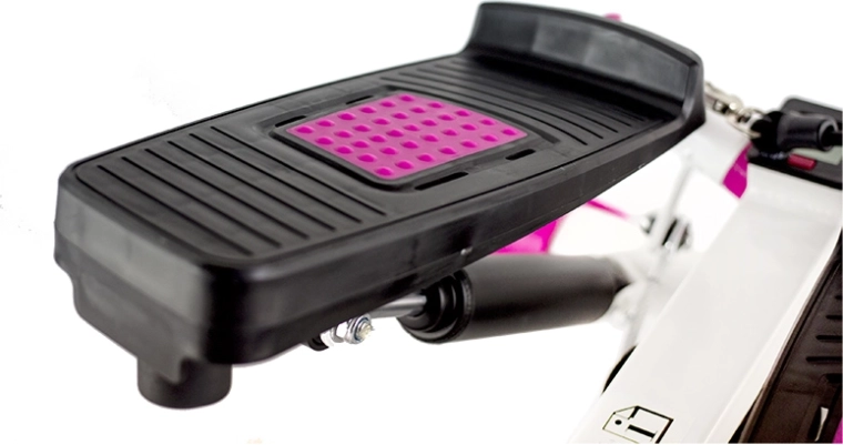 Skridsikre pedaler for et sikkert tråd