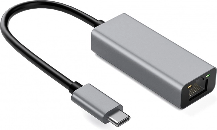 Aluminium USB-C til RJ45 gigabit-adapter