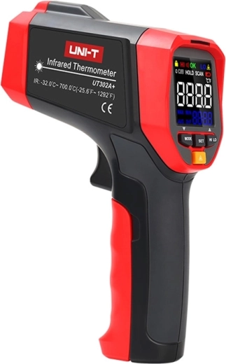Infrarødt berøringsfrit termometer Uni-T UT302A+