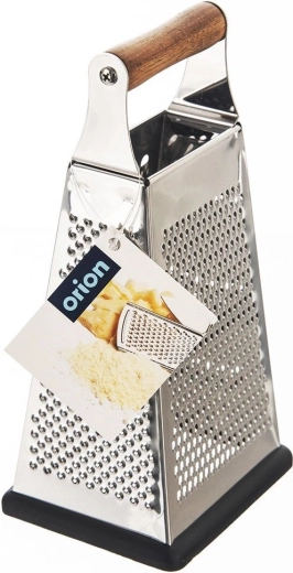 Holdbart rustfrit stål og behageligt træhåndtag