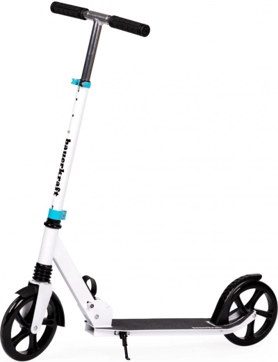 Sammenklappelig by-løbehjul til børn og teenagere med justerbar højde 95–105 cm og 200 mm hjul