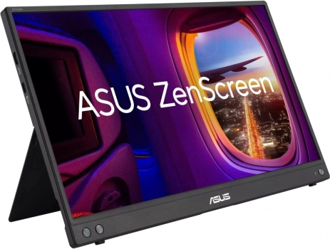 Bærbar 16" IPS‑skærm med USB‑C