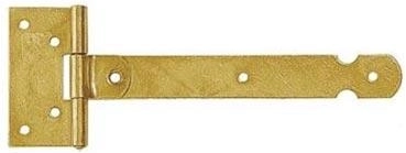 Havelås 200 × 30 × 2 mm, gulforzinket stål