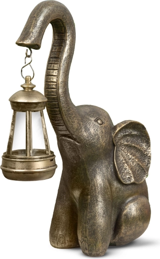 Imponerende dekoration med elefant