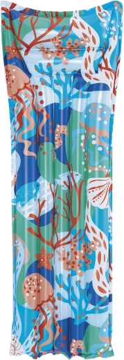 Stilfuldt botanisk print med koralmotiv