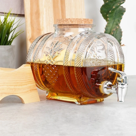 Bred hals og korklåg