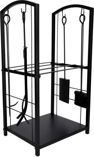 Komplet sæt pejseværktøj lige ved hånden