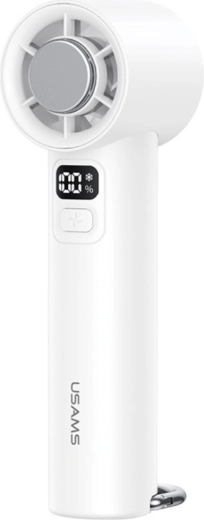 USAMS Ice-Cooling håndventilator 2000 mAh hvid