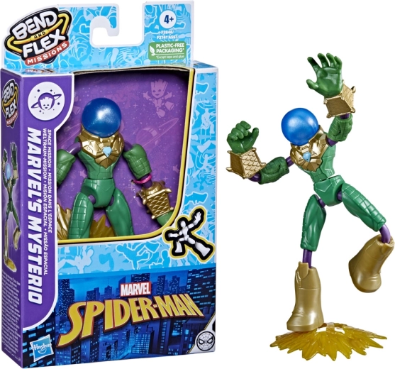 Marvel Spider-Man Bend and Flex Missions actionfigur – Marvel's Mysterio