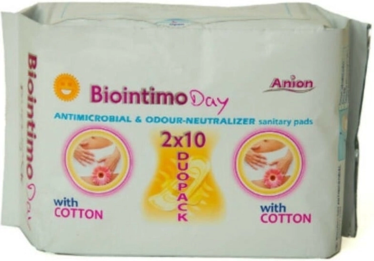 Biointimo Anion DUO Pack daglige hygiejnebind 20 stk.