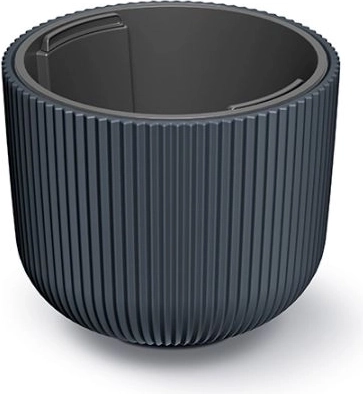 Urtepotte med indsats MILLY 24 cm, antracit