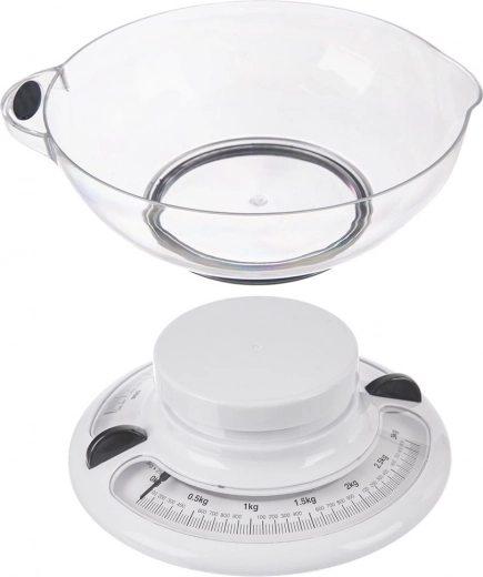 Aftagelig skål med hældetud og skridsikker bund