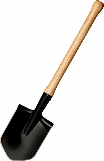 Zákopová lopatka Cold Steel Spetsnaz Trench Shovel med træhåndtag
