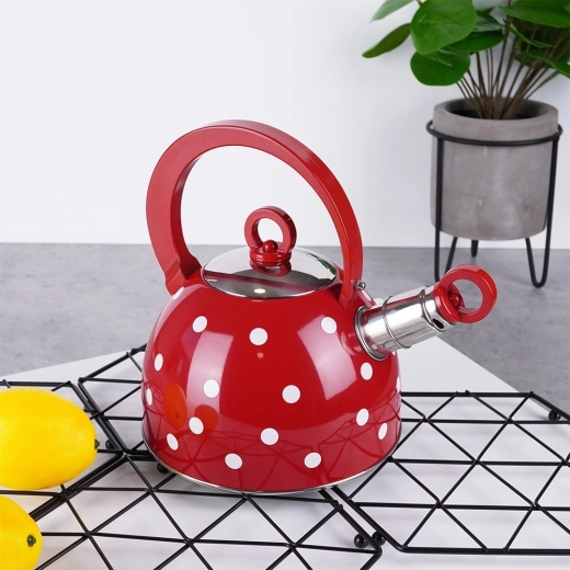 Stilfuldt retrodesign med prikker