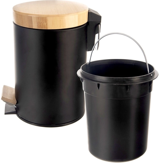 Aftagelig inderbeholder for nem tømning