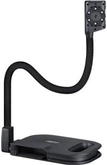 Fleksibelt arm og integreret LED‑belysning