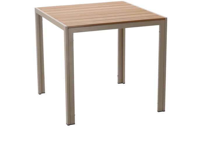 Lameltop med trælook