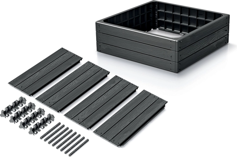 Hurtig montering uden værktøj