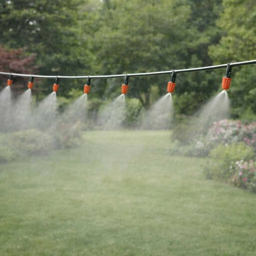 Fin tåge til afkøling af terrasser og pergolaer