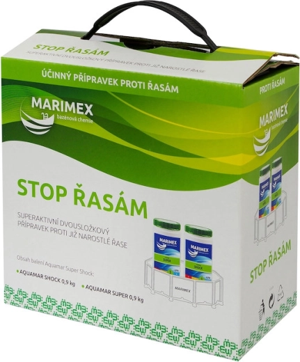 Marimex Super Chlor chok mod alger 2 × 0,9 kg