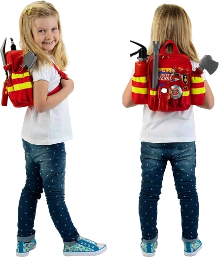 Komfortabel rygsæk med reflekser