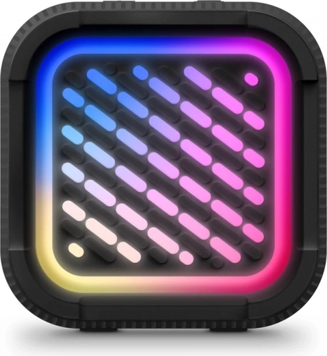 RGB-lysshow synkroniseret med musikken