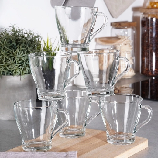 Praktisk sæt med 6 stk til hjemmet og horeca