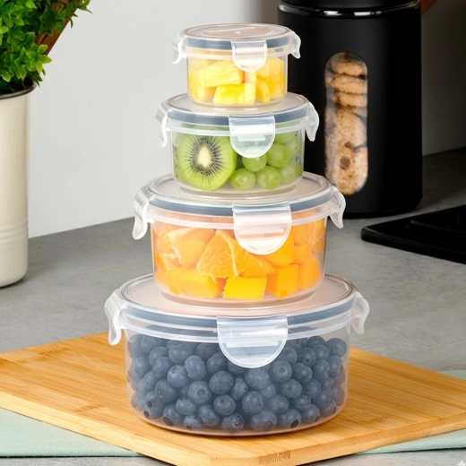 Sæt med 4 størrelser for orden i køkkenet