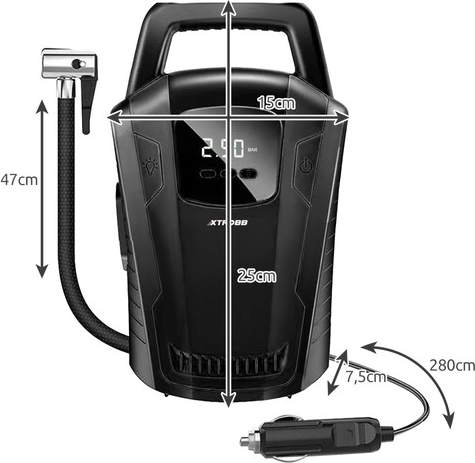 12 V strøm i bil + langt kabel