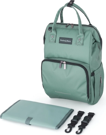 Frie hænder takket være fastgørelse på barnevogn og kuffertrem