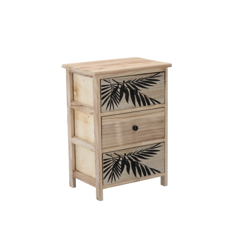 Kommode ZOFIA med 3 skuffer 40 × 29 × 58 cm